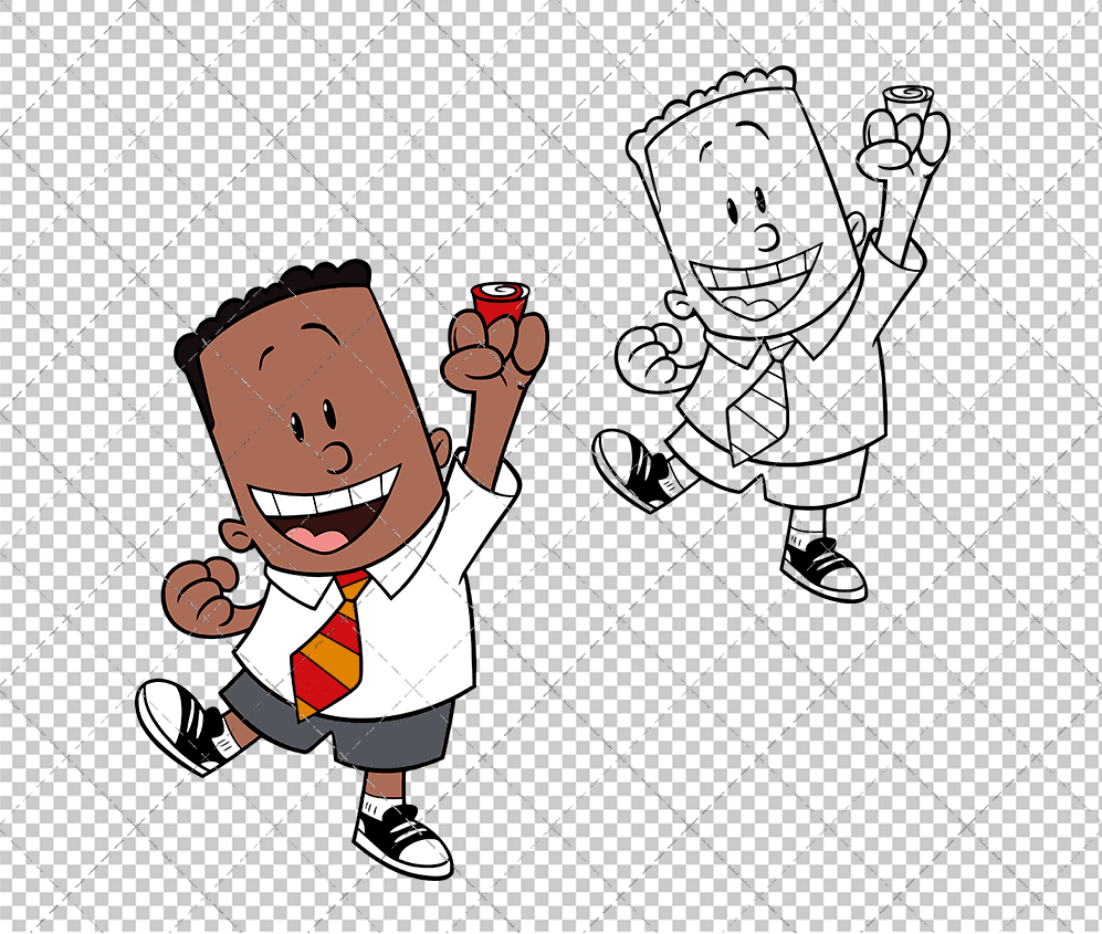 George Beard - Captain Underpants, Svg, Dxf, Eps, Png SvgShopArt