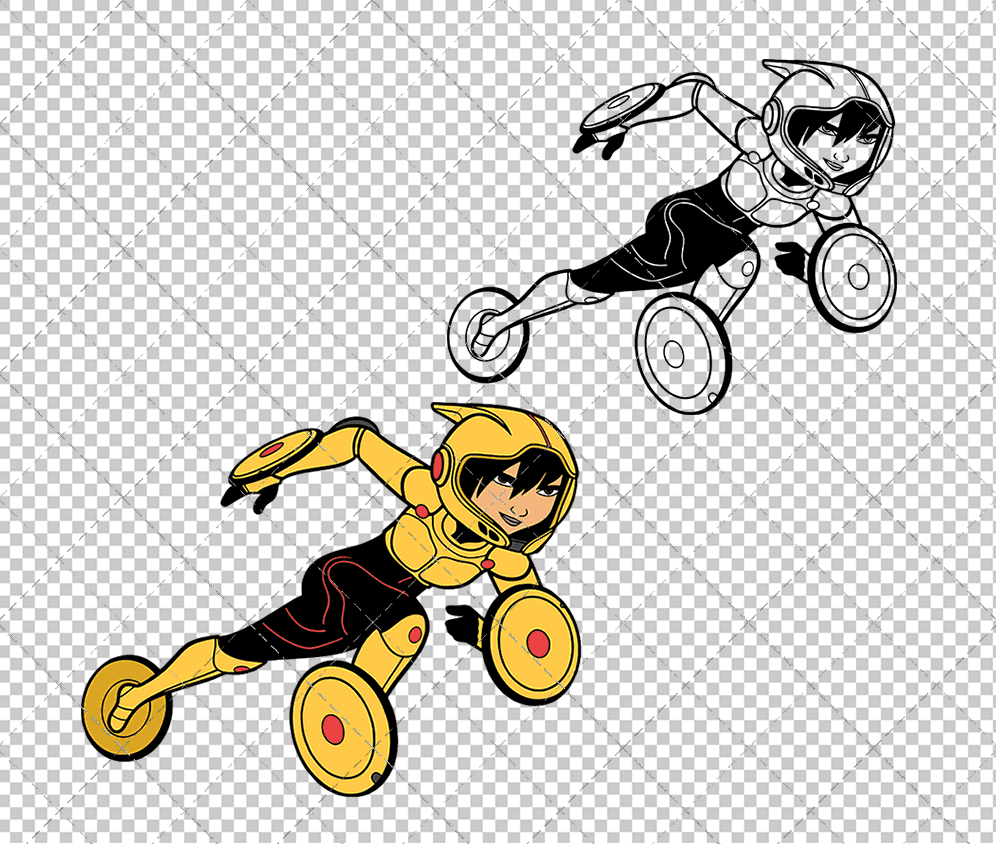 GoGo Tomago - Big Hero, Svg, Dxf, Eps, Png SvgShopArt