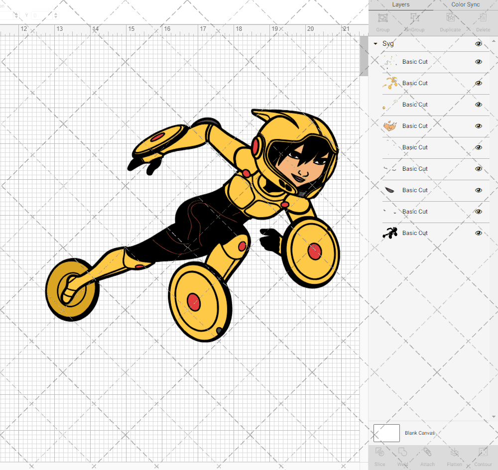 GoGo Tomago - Big Hero, Svg, Dxf, Eps, Png SvgShopArt