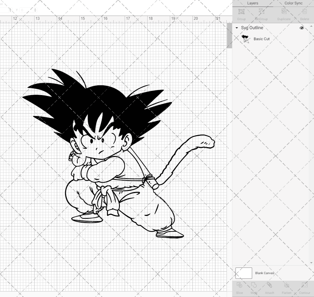 Goku - Dragon Ball Z, Svg, Dxf, Eps, Png SvgShopArt