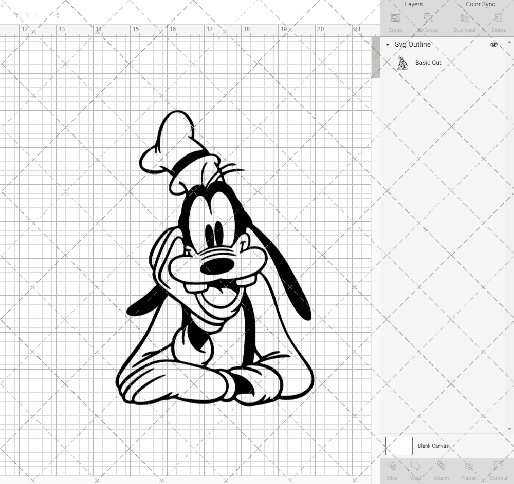 Goofy 002, Svg, Dxf, Eps, Png SvgShopArt