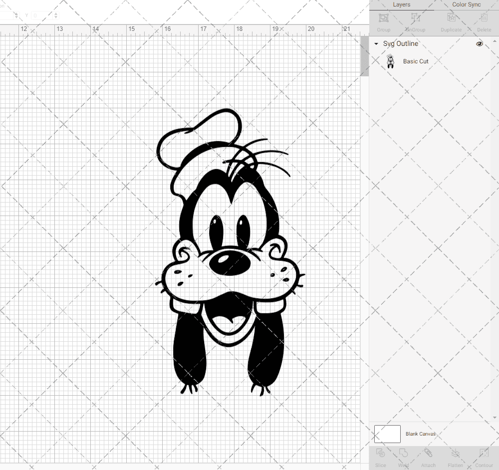 Goofy 006, Svg, Dxf, Eps, Png SvgShopArt