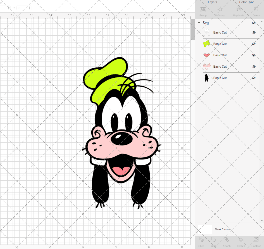 Goofy 006, Svg, Dxf, Eps, Png SvgShopArt