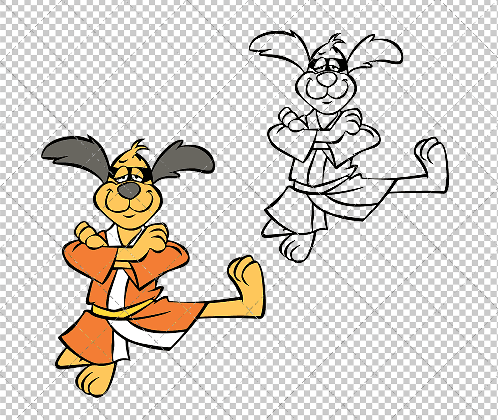 Hong Kong Phooey 002, Svg, Dxf, Eps, Png SvgShopArt