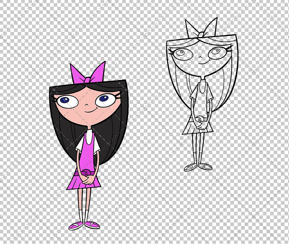 Isabella Garcia-Shapiro - Phineas and Ferb, Svg, Dxf, Eps, Png SvgShopArt