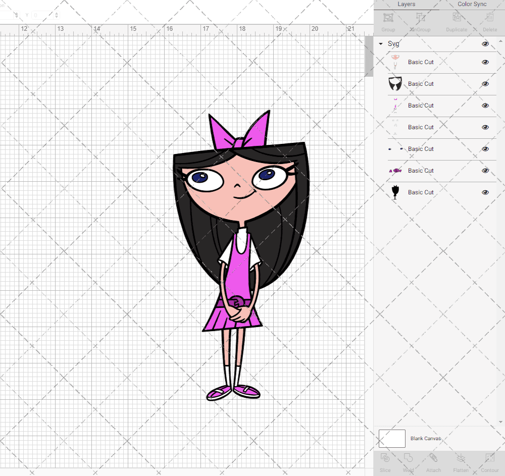 Isabella Garcia-Shapiro - Phineas and Ferb, Svg, Dxf, Eps, Png SvgShopArt