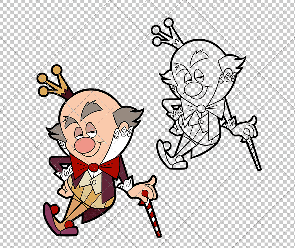 King Candy - Wreck-It Ralph, Svg, Dxf, Eps, Png SvgShopArt