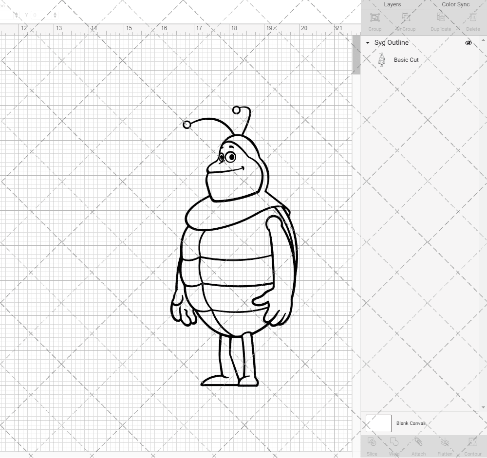 Kurt - Maya the Bee, Svg, Dxf, Eps, Png SvgShopArt