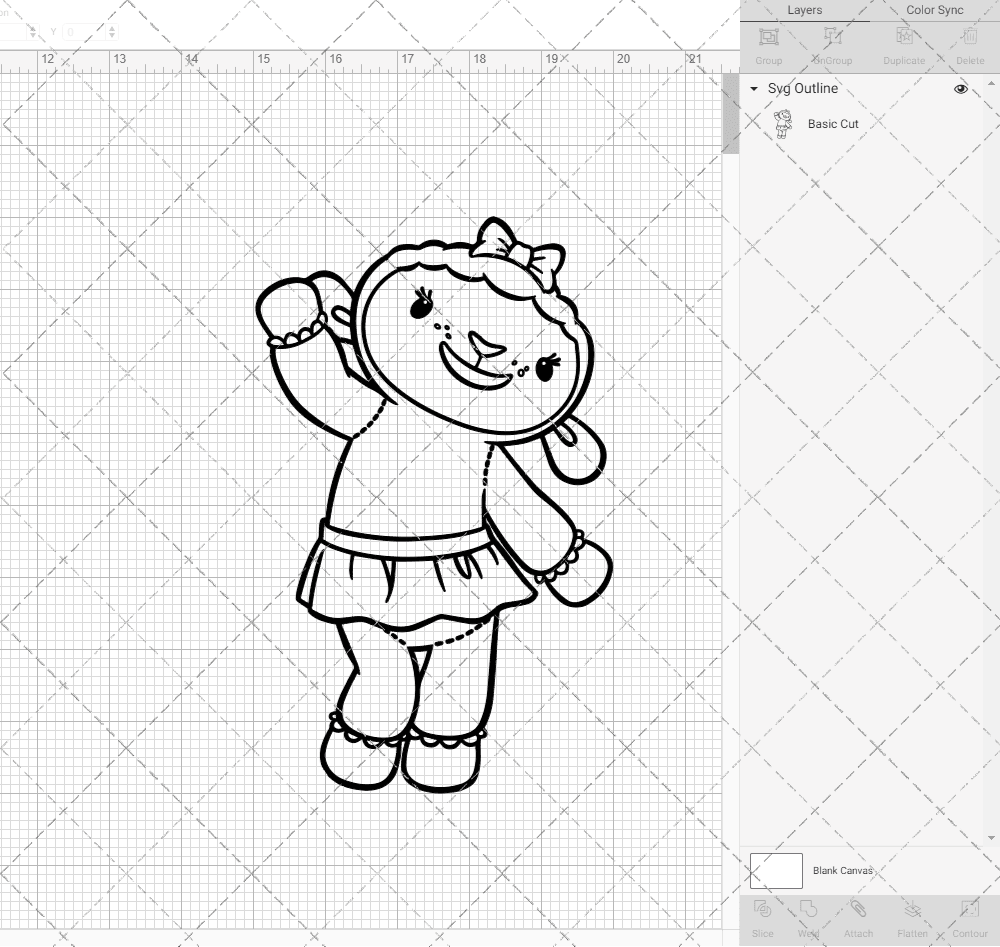 Lambie - Doc McStuffins, Svg, Dxf, Eps, Png SvgShopArt