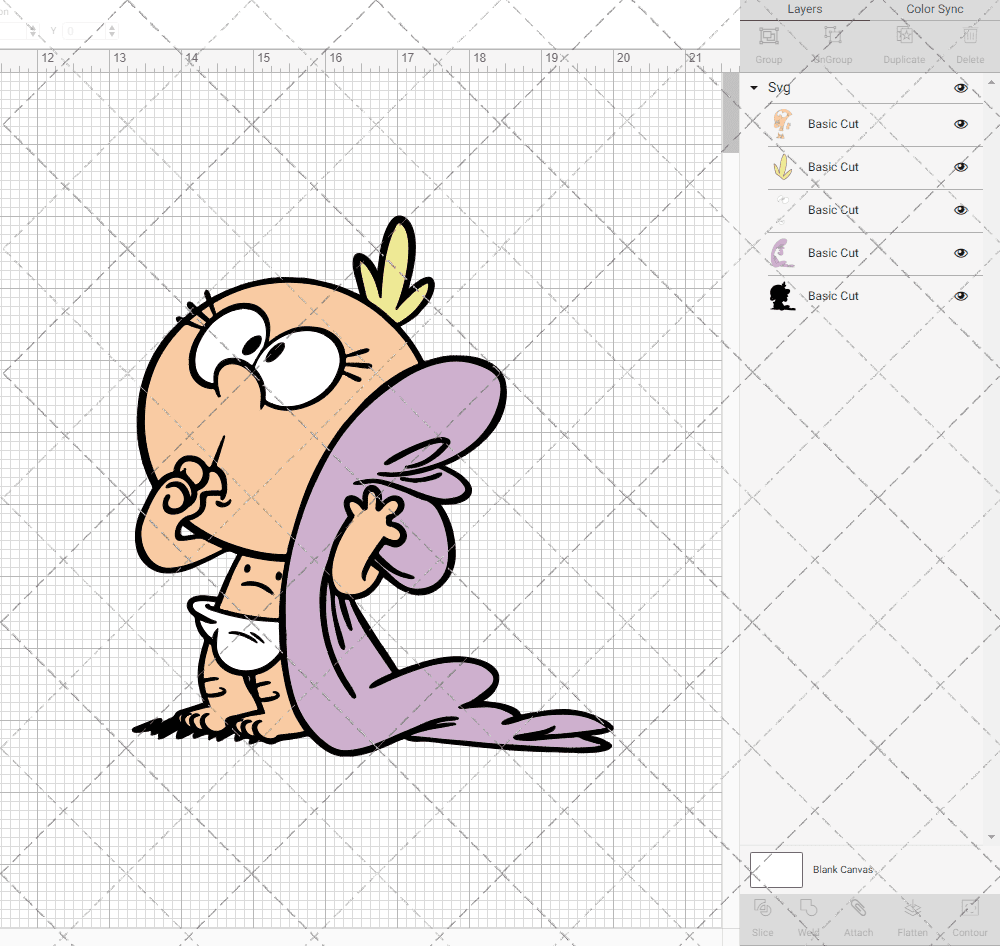 Lily Loud - The Loud House, Svg, Dxf, Eps, Png SvgShopArt