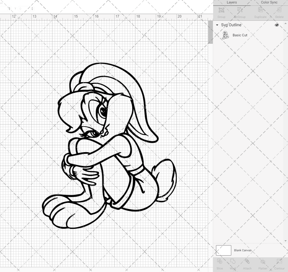 Lola Bunny - Looney Tunes, Svg, Dxf, Eps, Png SvgShopArt