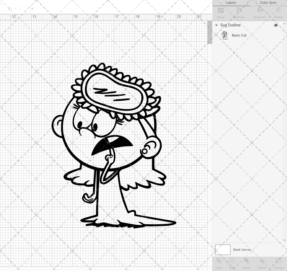 Lola Loud - The Loud House 002, Svg, Dxf, Eps, Png SvgShopArt