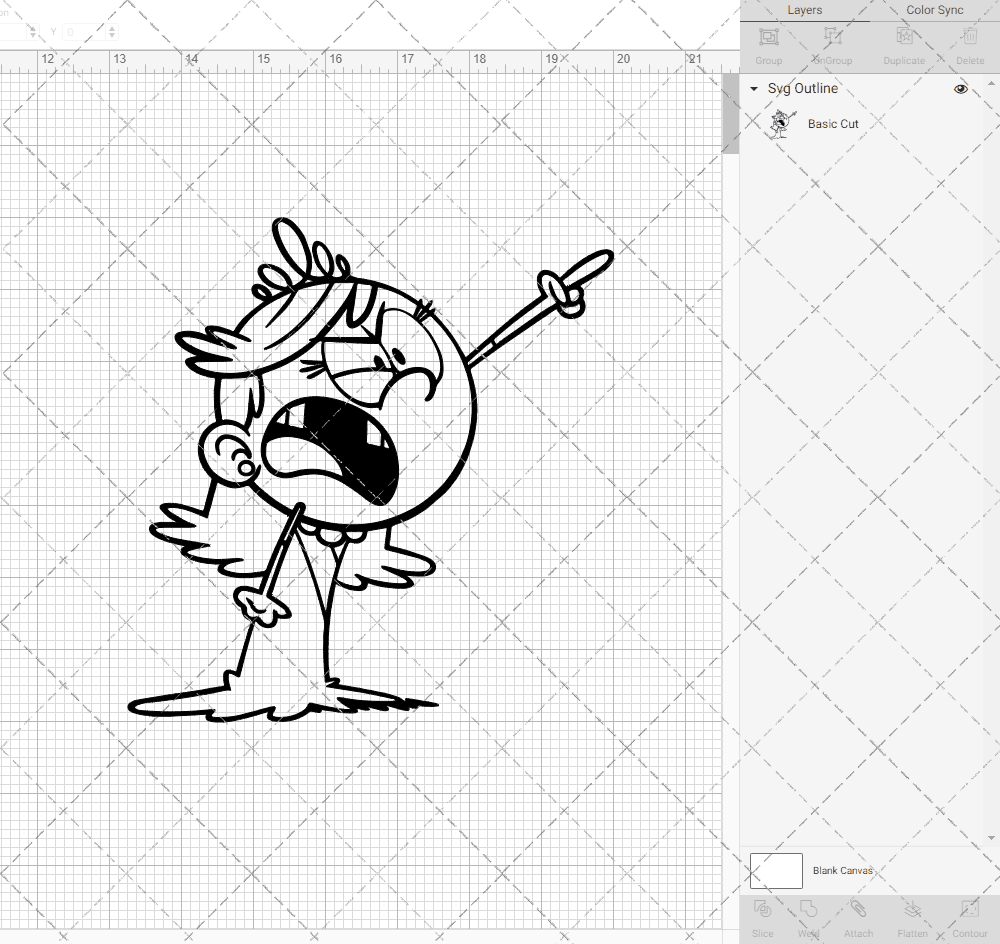 Lola Loud - The Loud House, Svg, Dxf, Eps, Png SvgShopArt