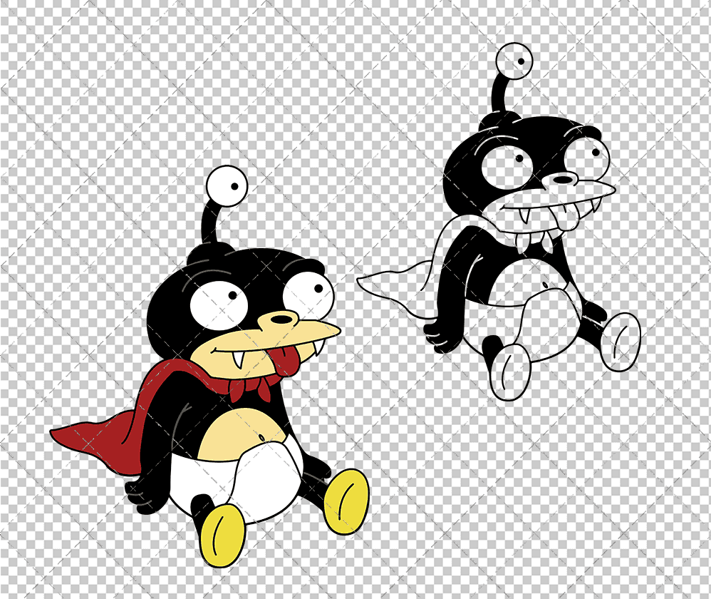 Lord Nibbler - Futurama, Svg, Dxf, Eps, Png SvgShopArt