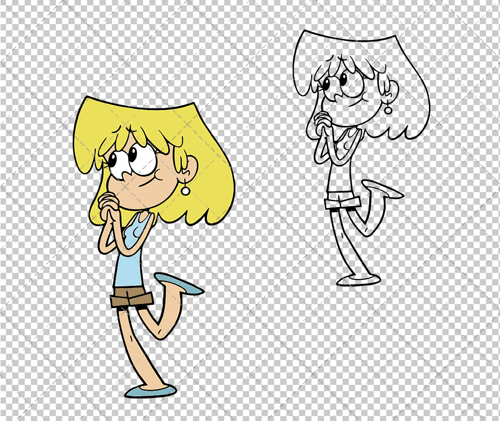 Lori Loud - The Loud House, Svg, Dxf, Eps, Png SvgShopArt