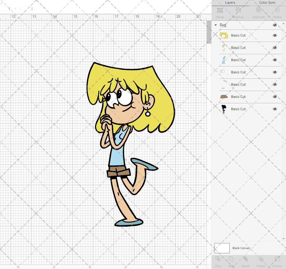 Lori Loud - The Loud House, Svg, Dxf, Eps, Png SvgShopArt