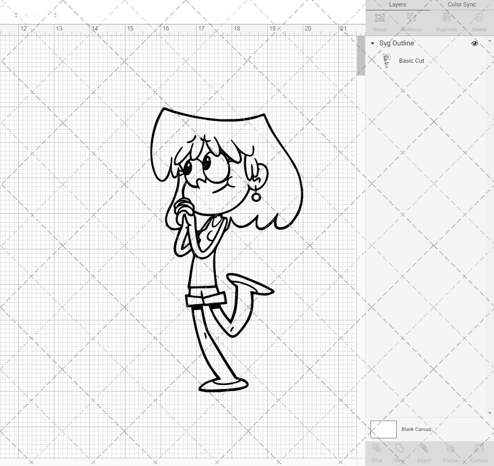 Lori Loud - The Loud House, Svg, Dxf, Eps, Png SvgShopArt