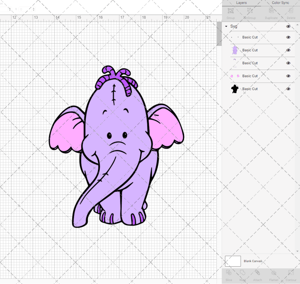 Lumpy - Winnie The Pooh, Svg, Dxf, Eps, Png SvgShopArt
