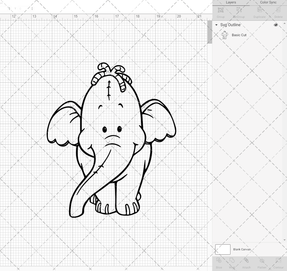 Lumpy - Winnie The Pooh, Svg, Dxf, Eps, Png SvgShopArt