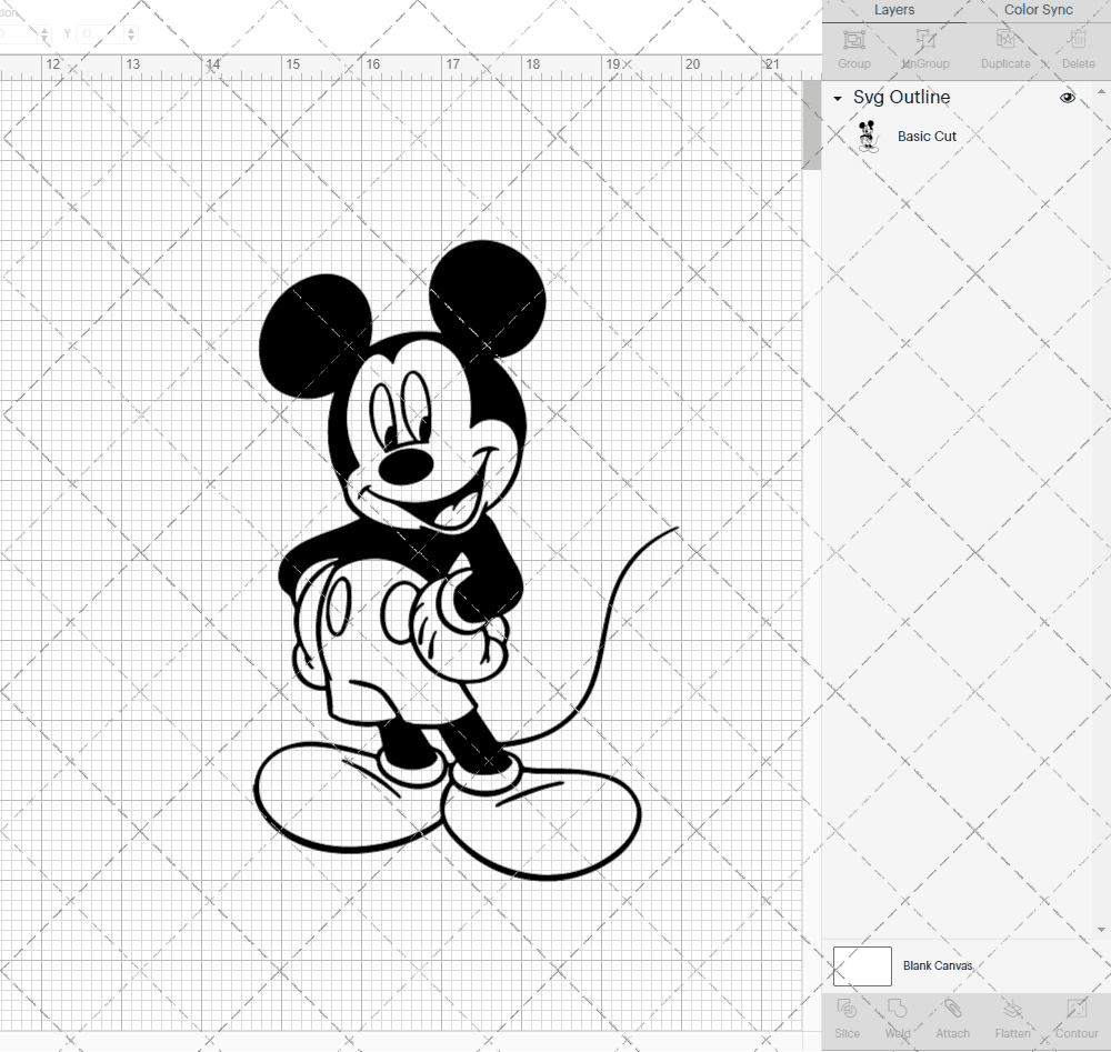 Mickey Mouse 006, Svg, Dxf, Eps, Png SvgShopArt
