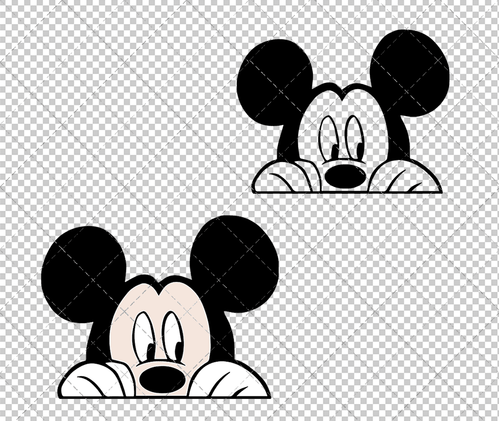 Mickey Mouse 010, Svg, Dxf, Eps, Png SvgShopArt