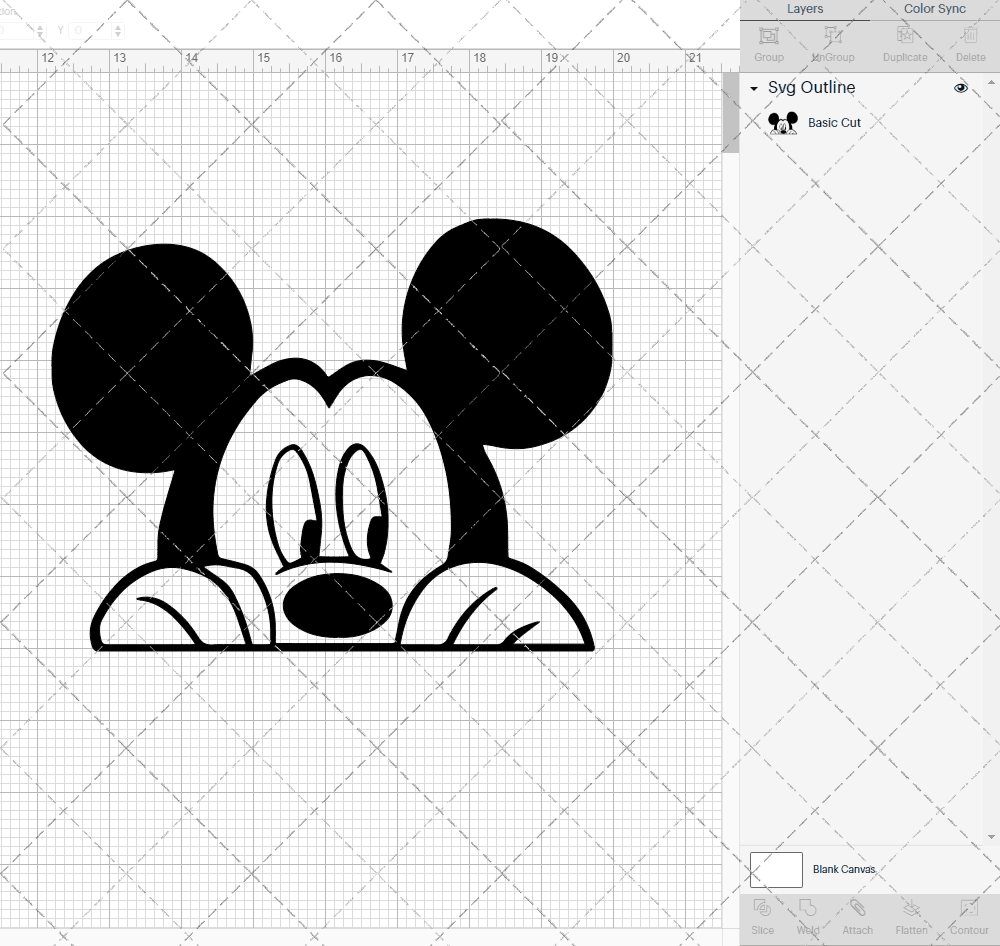 Mickey Mouse 010, Svg, Dxf, Eps, Png SvgShopArt