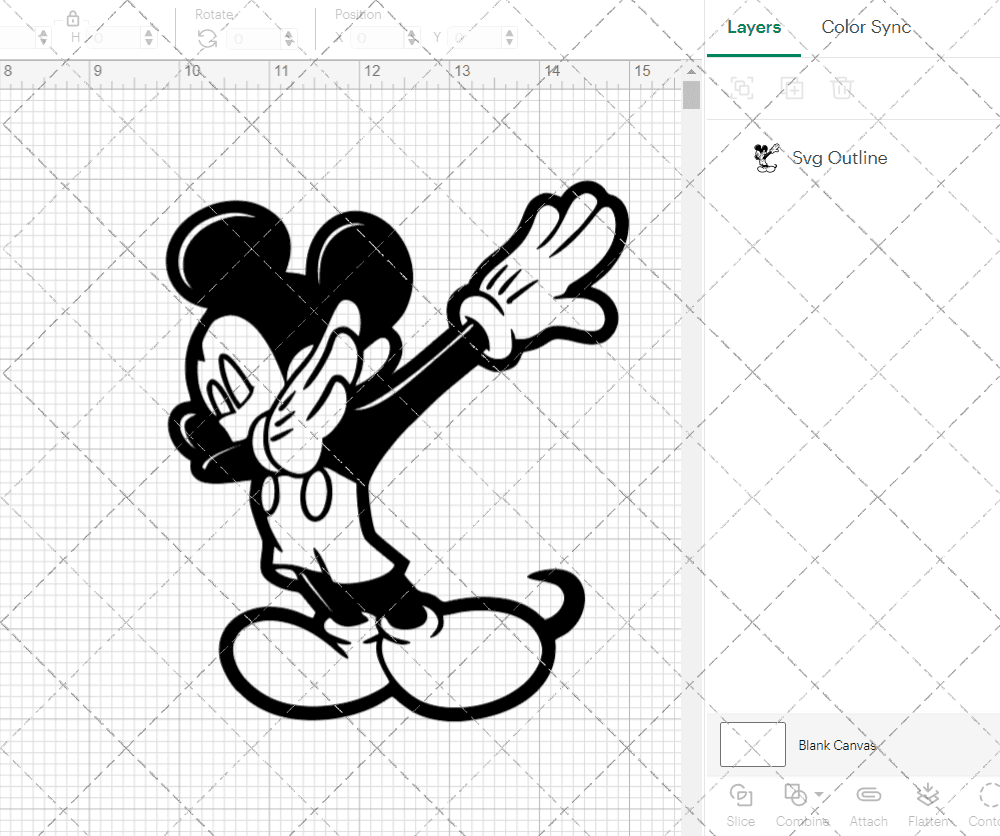 Mickey Mouse 012, Svg, Dxf, Eps, Png SvgShopArt