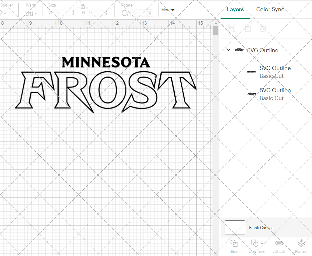 Minnesota Frost Wordmark 2024, Svg, Dxf, Eps, Png 003