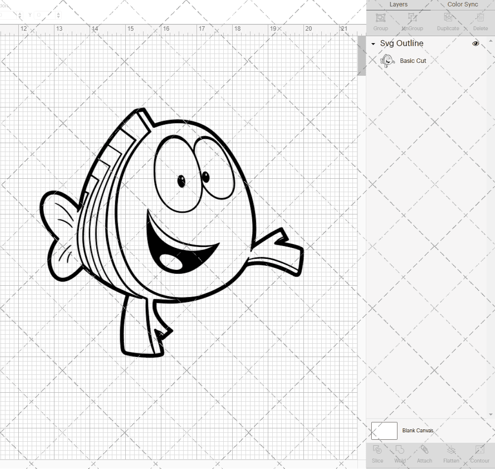 Mr Grouper - Bubble Guppies, Svg, Dxf, Eps, Png SvgShopArt
