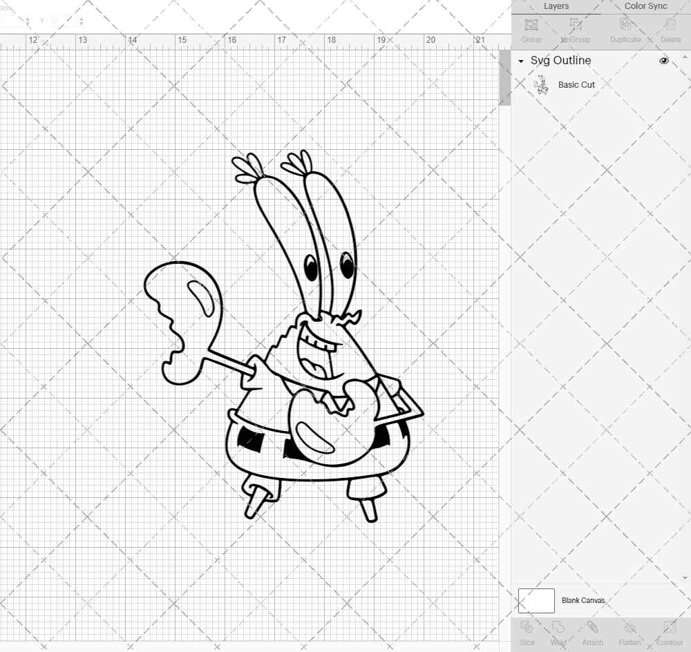 Mr Krabs - SpongeBob SquarePants 003, Svg, Dxf, Eps, Png SvgShopArt