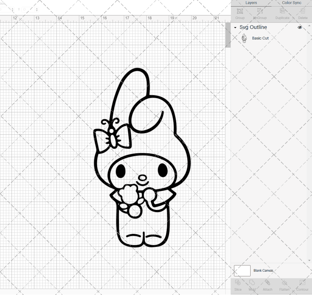 My Melody - Sanrio, Svg, Dxf, Eps, Png SvgShopArt