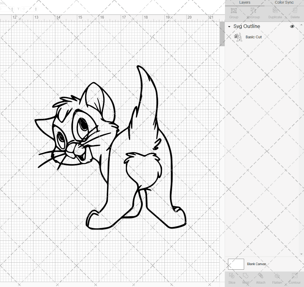 Oliver - Oliver and Company 002, Svg, Dxf, Eps, Png SvgShopArt