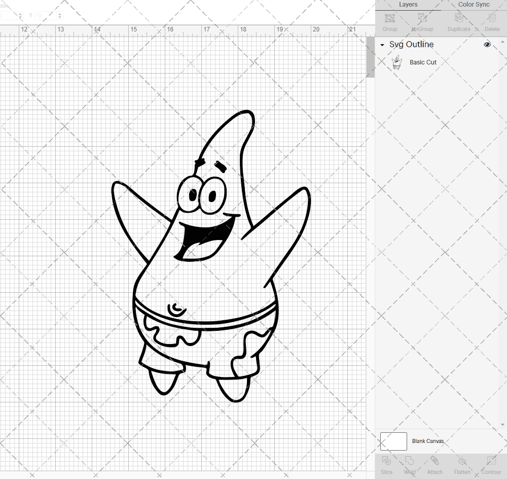 Patrick Star - SpongeBob SquarePants, Svg, Dxf, Eps, Png SvgShopArt