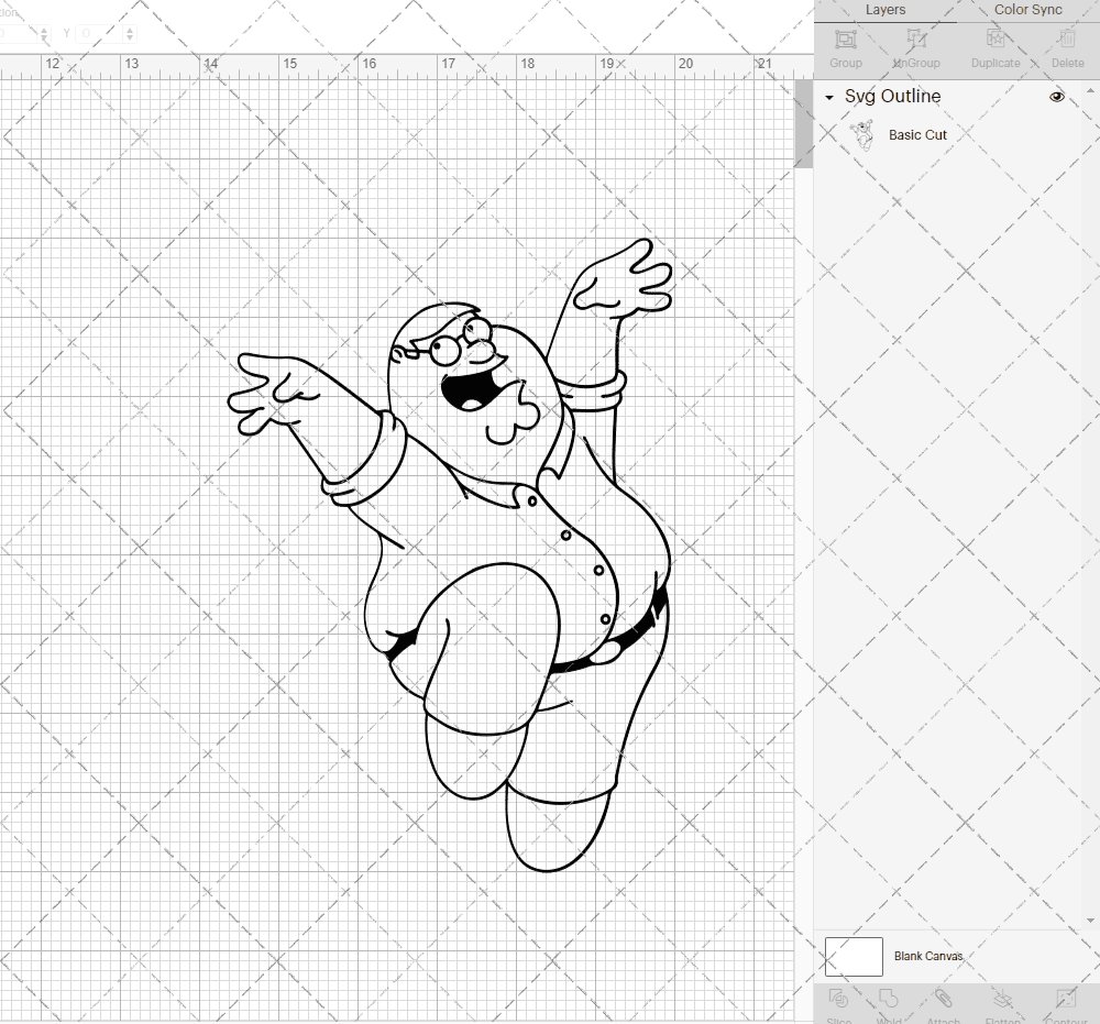 Peter Griffin - Family Guy, Svg, Dxf, Eps, Png SvgShopArt