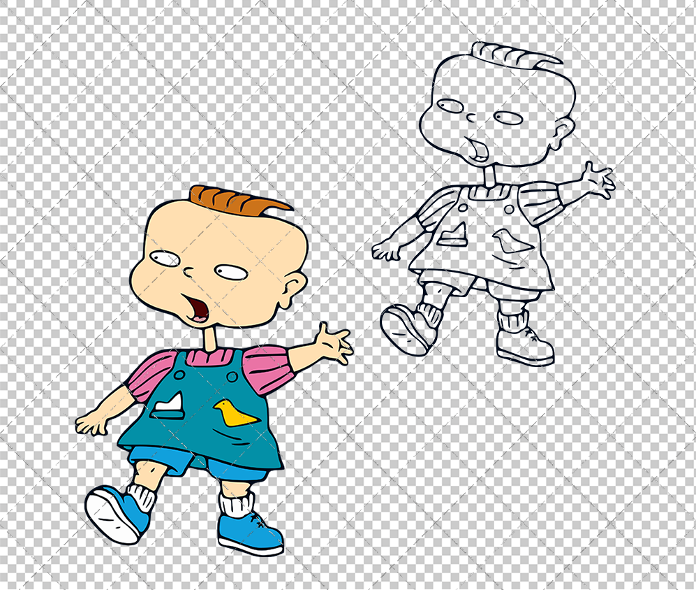 Phil DeVille - Rugrats, Svg, Dxf, Eps, Png SvgShopArt