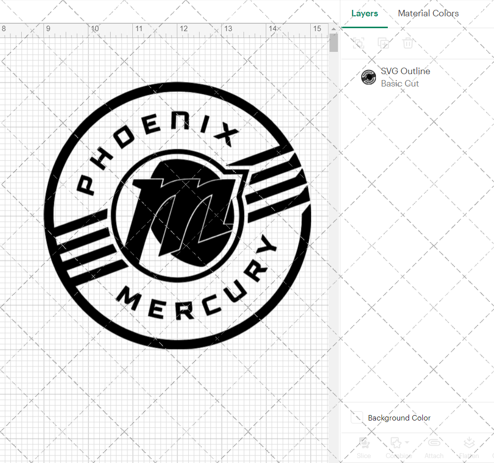 Phoenix Mercury 2026, Svg, Dxf, Eps, Png - SvgShopart