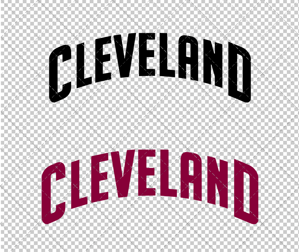 Cleveland Cavaliers Jersey 2010 004, Svg, Dxf, Eps, Png - SvgShopArt