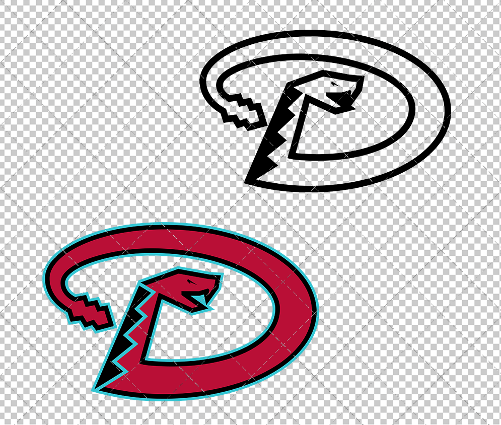 Arizona Diamondbacks Alternate 2024 002, Svg, Dxf, Eps, Png - SvgShopArt