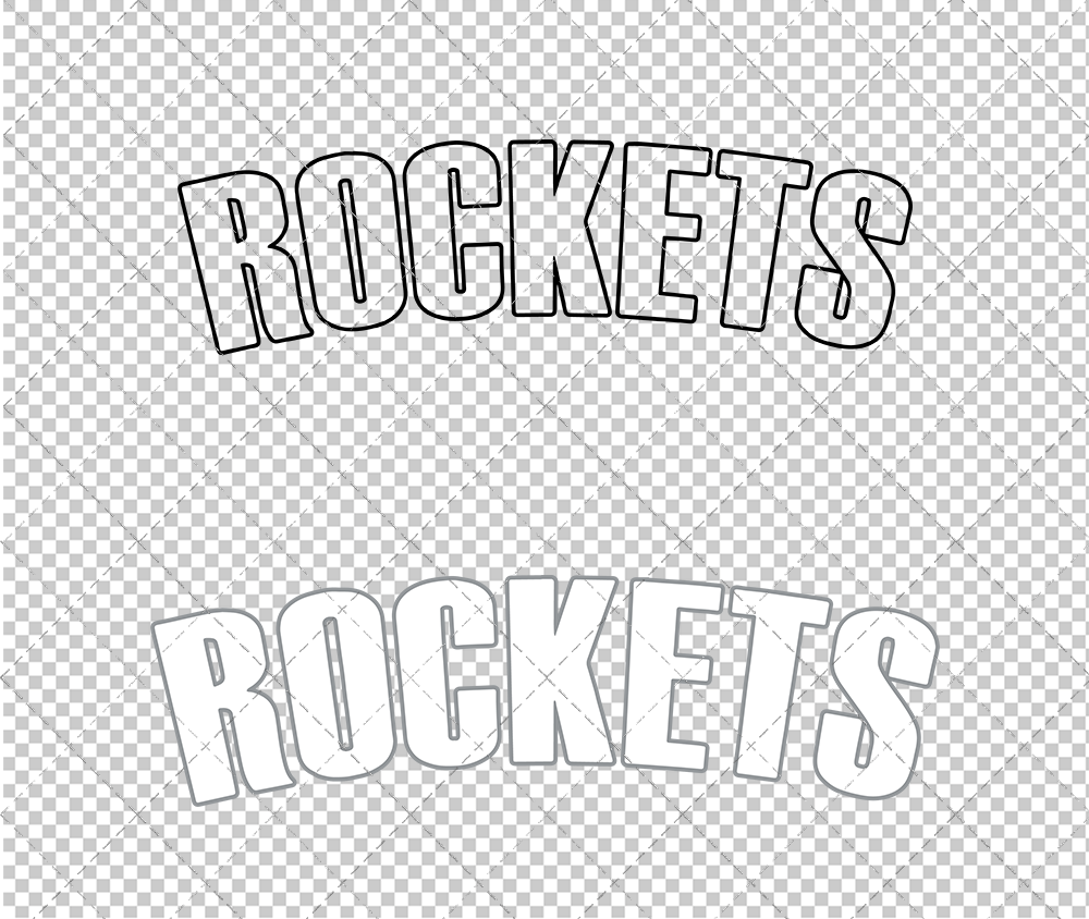 Houston Rockets Jersey 2019 003, Svg, Dxf, Eps, Png - SvgShopArt