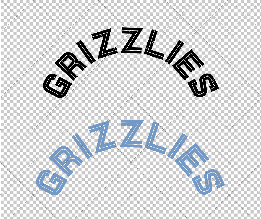 Memphis Grizzlies Jersey 2018 004, Svg, Dxf, Eps, Png - SvgShopArt