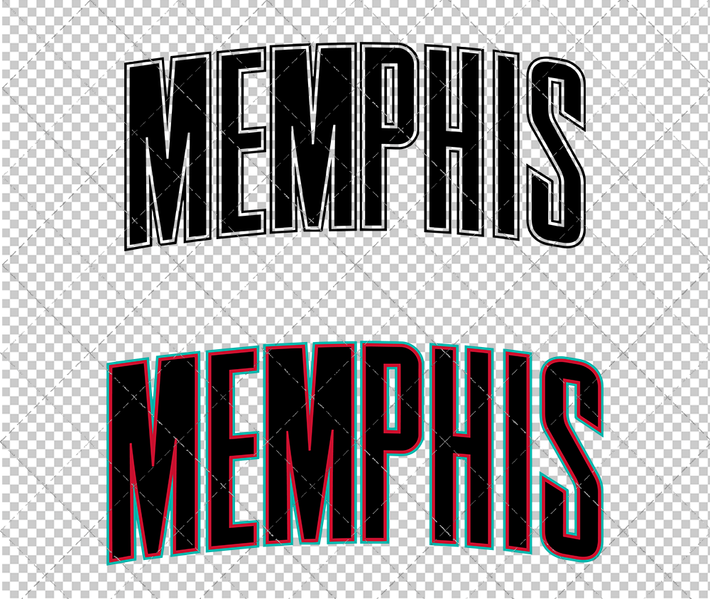 Memphis Grizzlies Jersey 2001 002, Svg, Dxf, Eps, Png - SvgShopArt