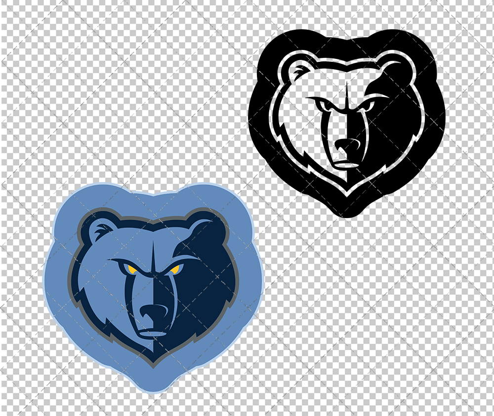 Memphis Grizzlies Concept 2018 002, Svg, Dxf, Eps, Png - SvgShopArt