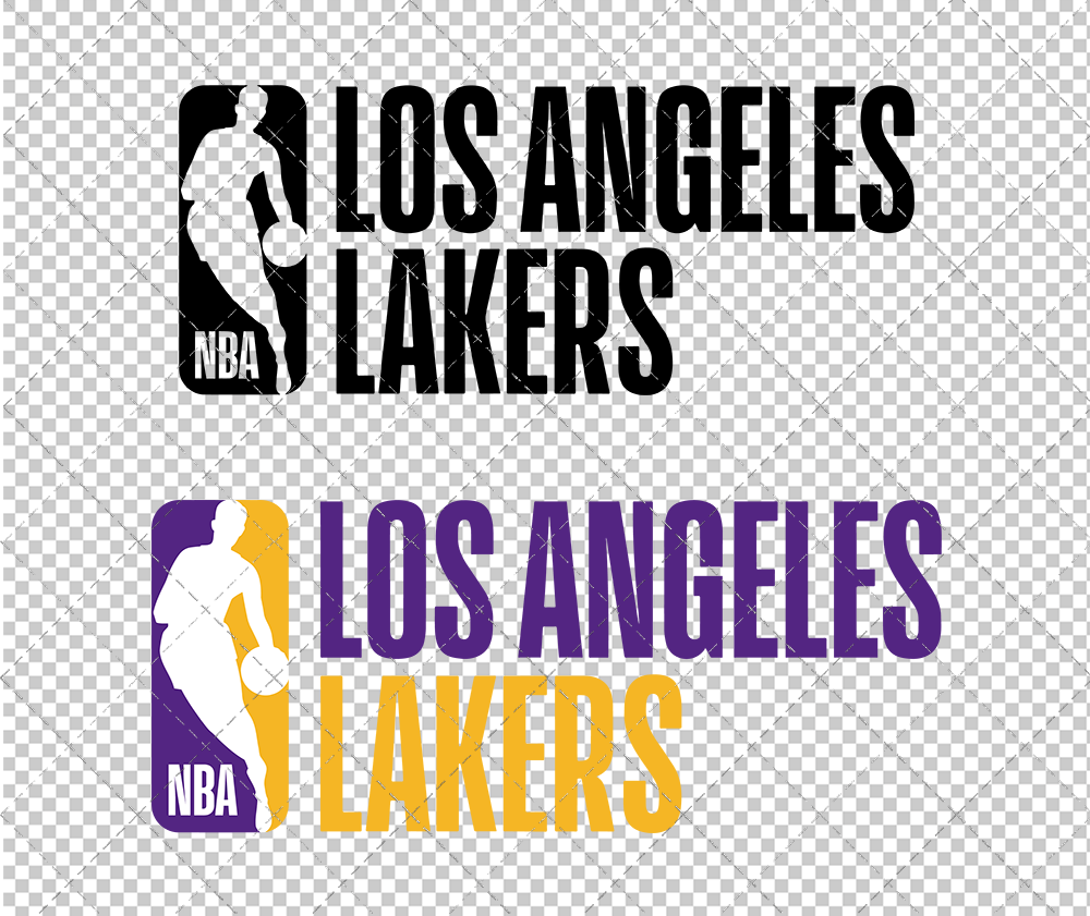 Los Angeles Lakers Misc 2017, Svg, Dxf, Eps, Png - SvgShopArt