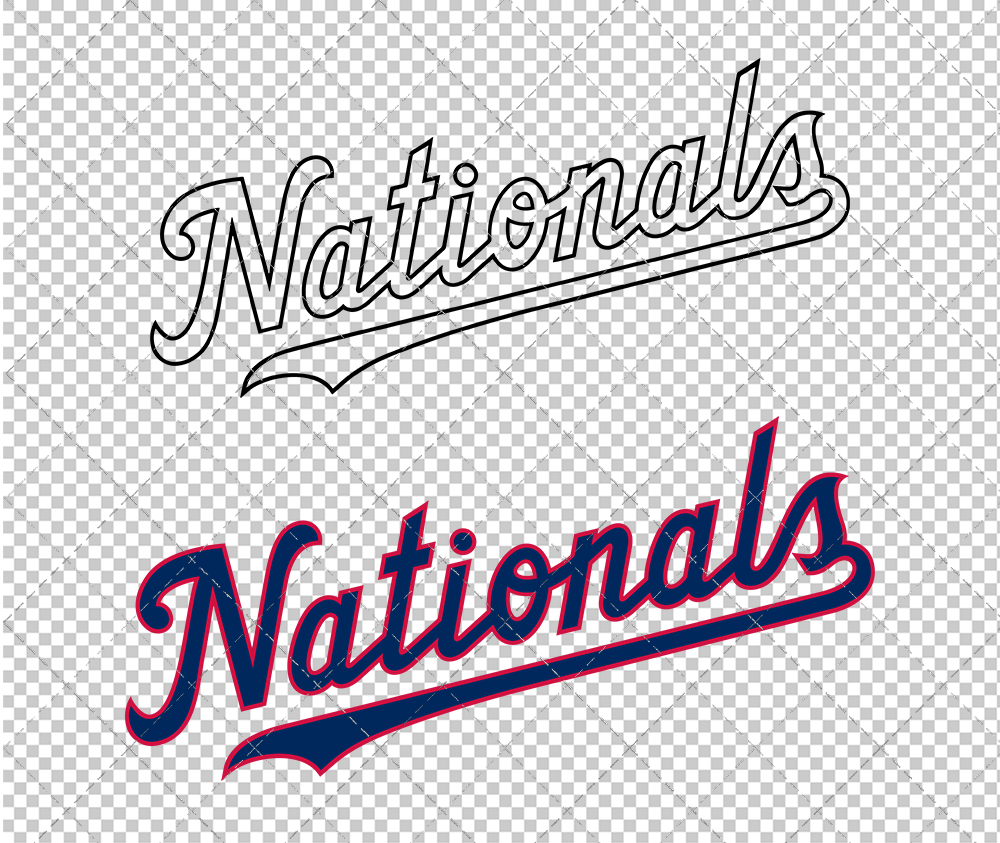 Washington Nationals Jersey 2020, Svg, Dxf, Eps, Png - SvgShopArt