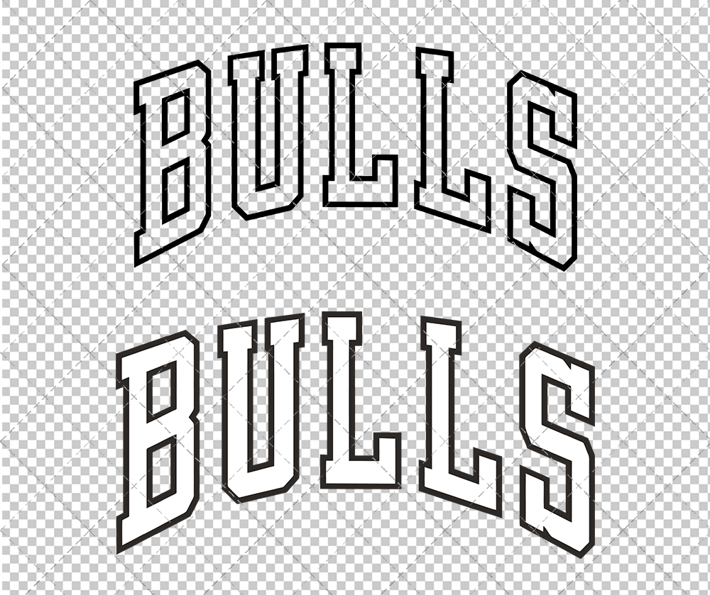 Chicago Bulls Jersey 1985 002, Svg, Dxf, Eps, Png - SvgShopArt
