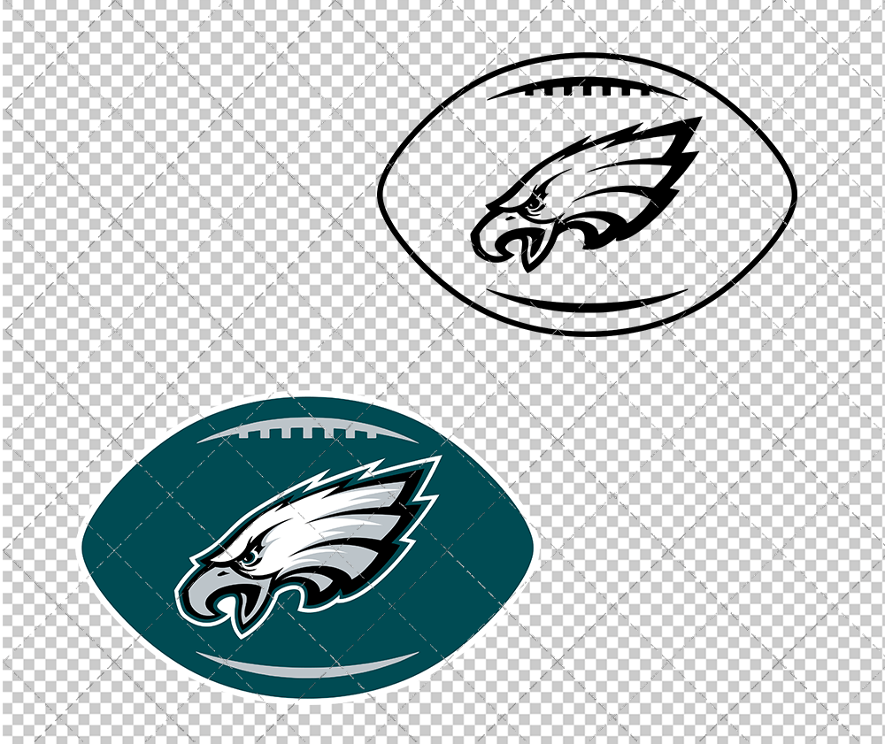 Philadelphia Eagles Concept 1996 007, Svg, Dxf, Eps, Png - SvgShopArt