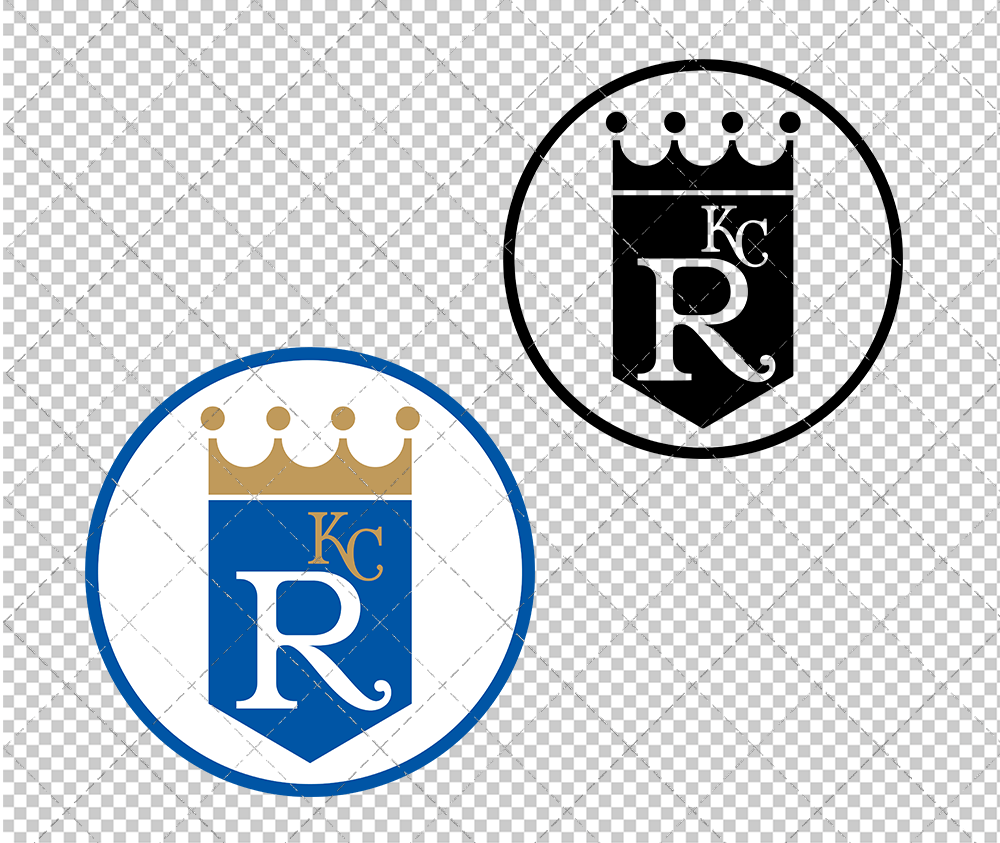 Kansas City Royals Alternate 1993, Svg, Dxf, Eps, Png - SvgShopArt