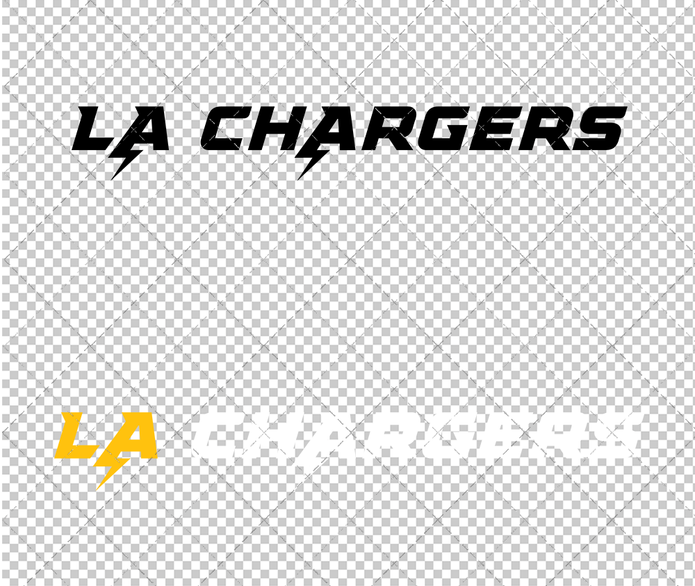 Los Angeles Chargers Wordmark 2020 004, Svg, Dxf, Eps, Png - SvgShopArt
