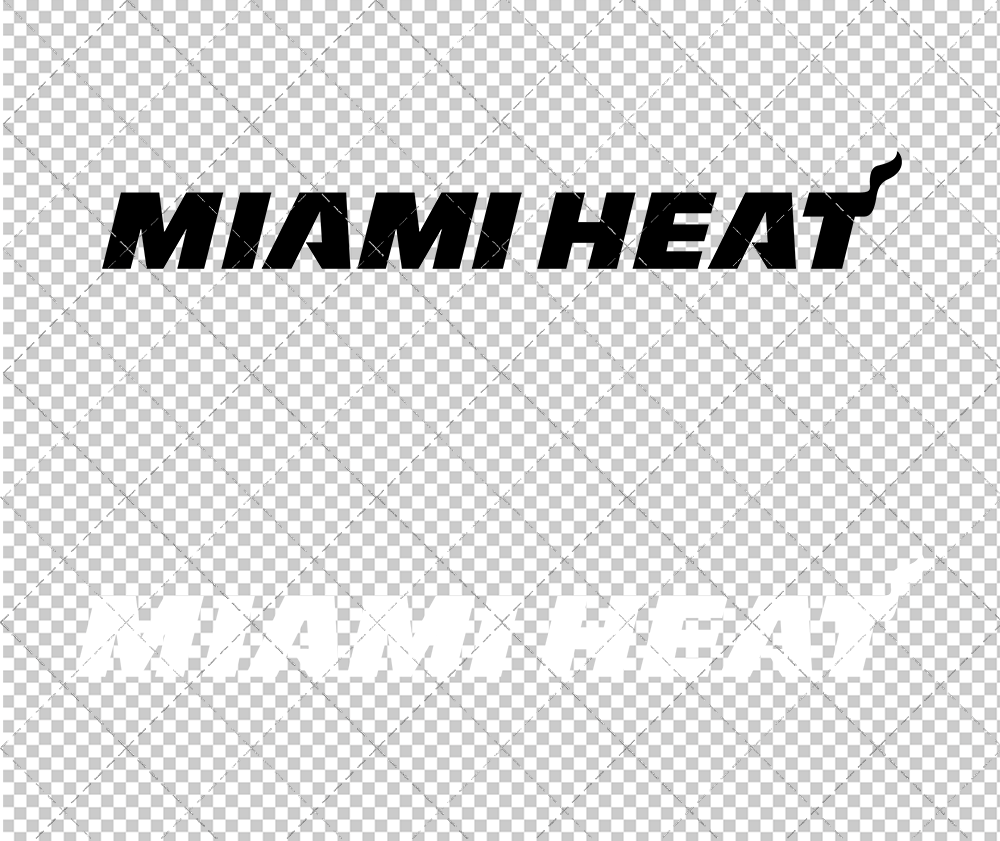 Miami Heat Wordmark 1999 002, Svg, Dxf, Eps, Png - SvgShopArt