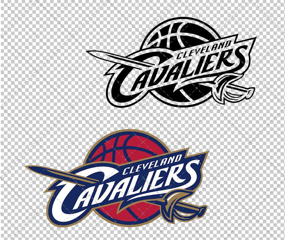 Cleveland Cavaliers 2003, Svg, Dxf, Eps, Png - SvgShopArt